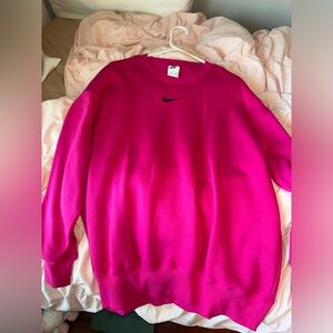 Hot Pink Nike Crewneck Size Large